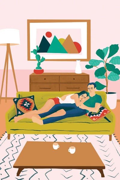 Sleeping & Napping: Couch Potatoes by Ceyda Alasar