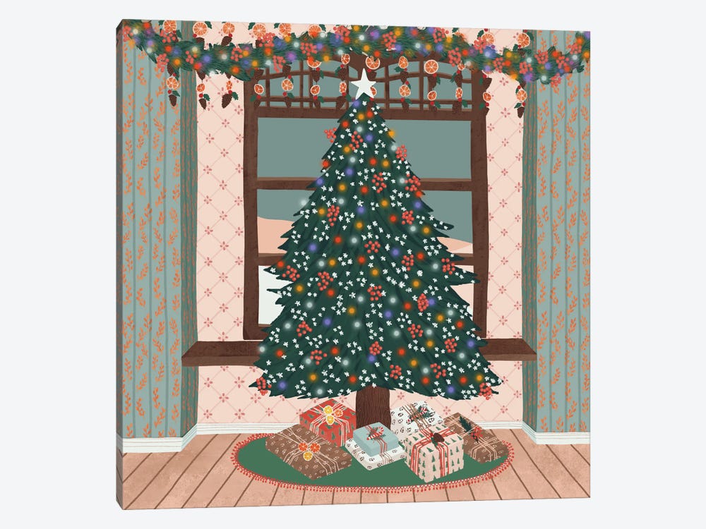 Merry Christmas by Ceyda Alasar 1-piece Art Print