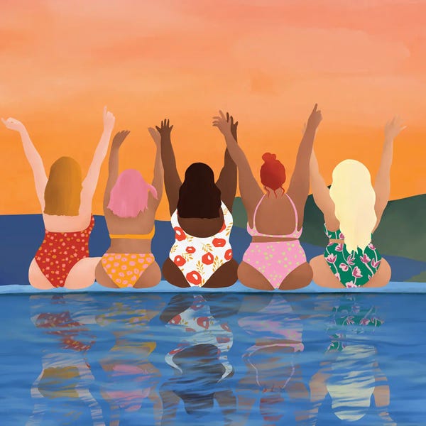 Women's Swimsuits: Girl Power by Ceyda Alasar