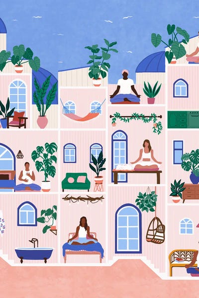 Ceyda Alasar: Yoga Dollhouse by Ceyda Alasar