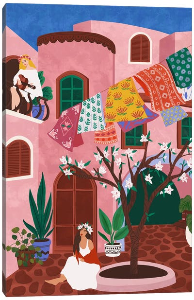 Spring Canvas Art Print - Ceyda Alasar