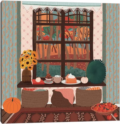 Sweet November Canvas Art Print - Ceyda Alasar