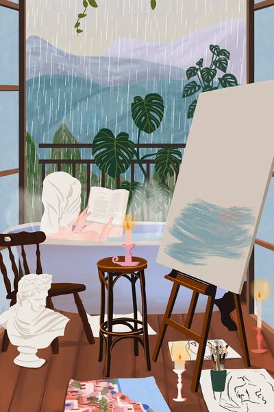 Fine Art Print: Artist's Lodge by Ceyda Alasar