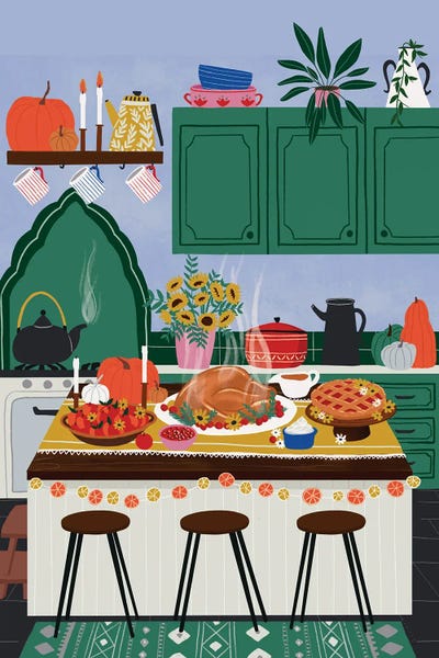 Ceyda Alasar: Thanksgiving Dinner by Ceyda Alasar