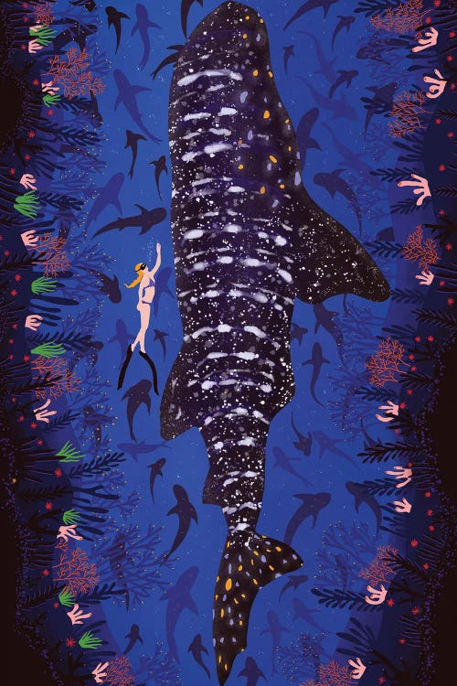 Into The Deep by Ceyda Alasar wall art