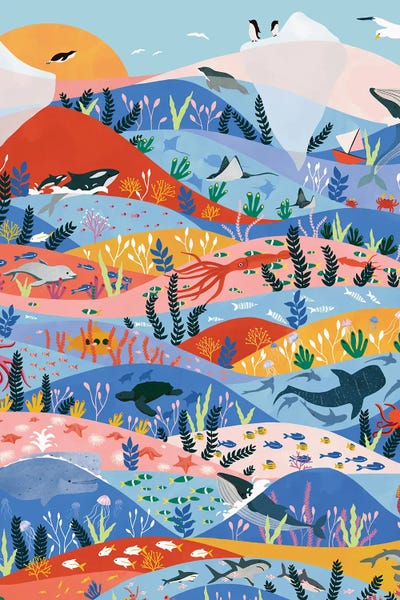 Penguins: Endless Waves by Ceyda Alasar