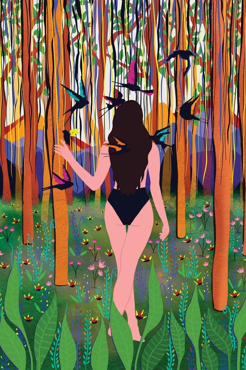 Into the Woods by Ceyda Alasar wall art