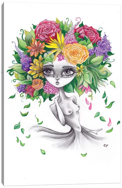Full Bloom Canvas Art Print - Christine Fields