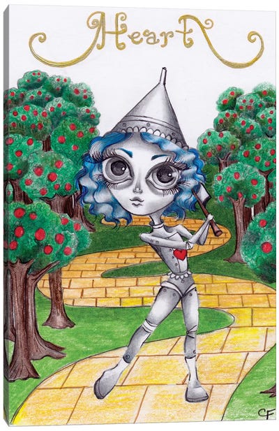 The Tinman Canvas Art Print - The Wizard Of Oz