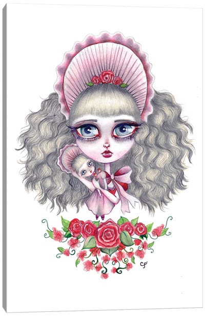Interview With The Vampire - Claudia Canvas Art Print - Vampire Art