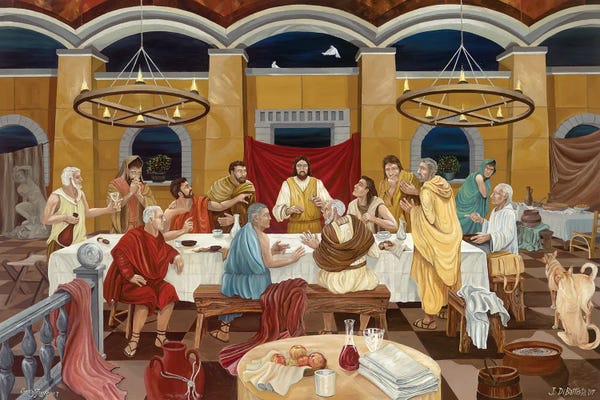 Curtis Funke: Last Supper by Curtis Funke
