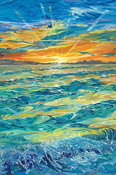 Curtis Funke: Siesta Keys Sunset by Curtis Funke