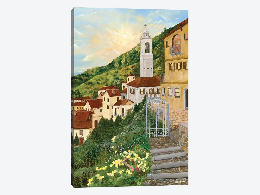 Tuscan Villa by Curtis Funke 1-piece Canvas Art Print
