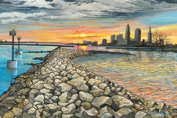 Ohio: Cleveland Rocks by Curtis Funke