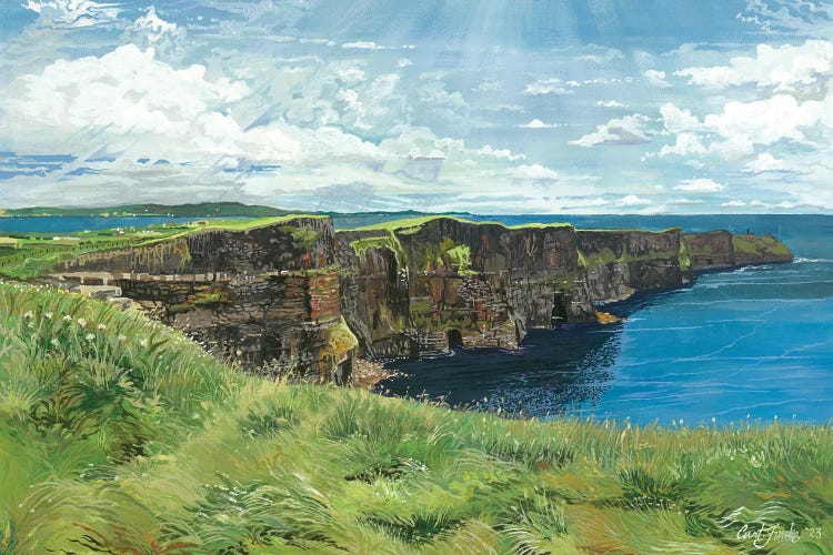 Cliffs Of Moher by Curtis Funke wall art