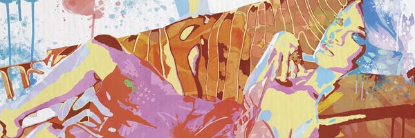 Large | 37"-48": Reclining Sentimental by 5by5collective