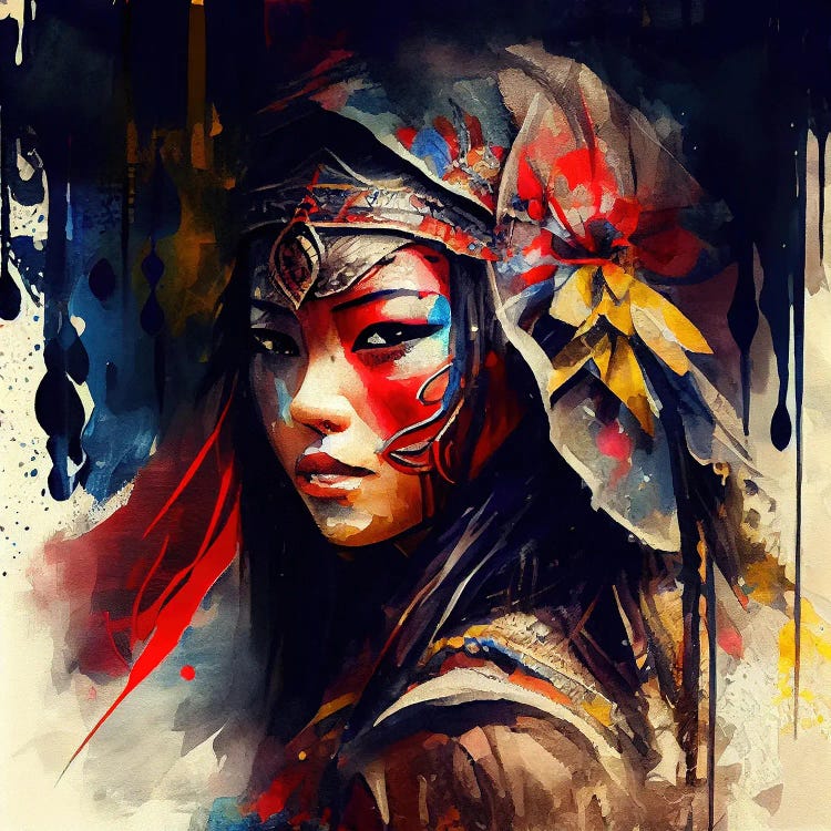 Powerful Asian Warrior Woman II