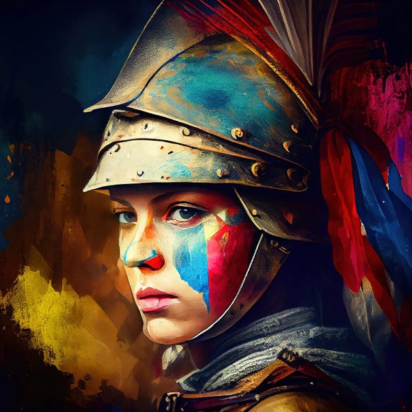 Powerful Medieval Warrior Woman II