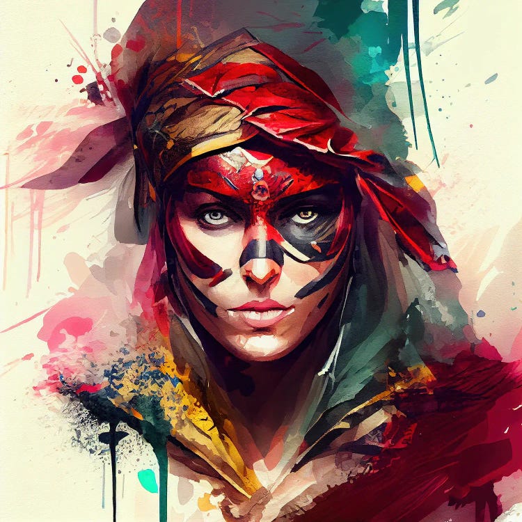 Powerful Pirate Woman I