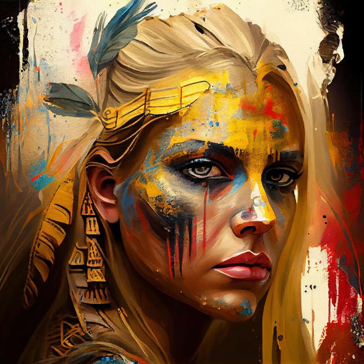 Powerful Warrior Woman II