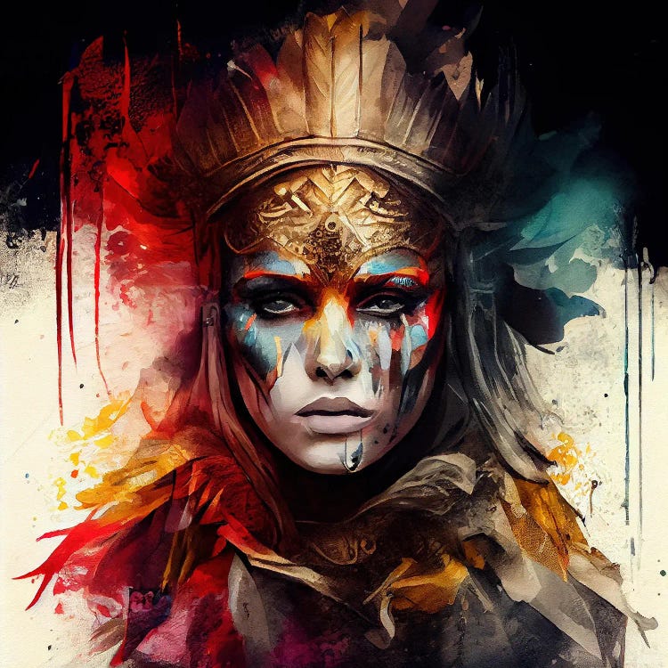 Powerful Warrior Woman IV