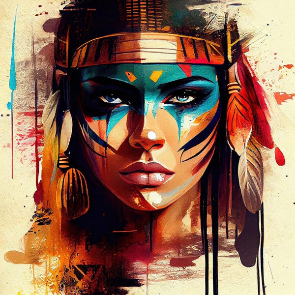 Powerful Egyptian Warrior Woman III