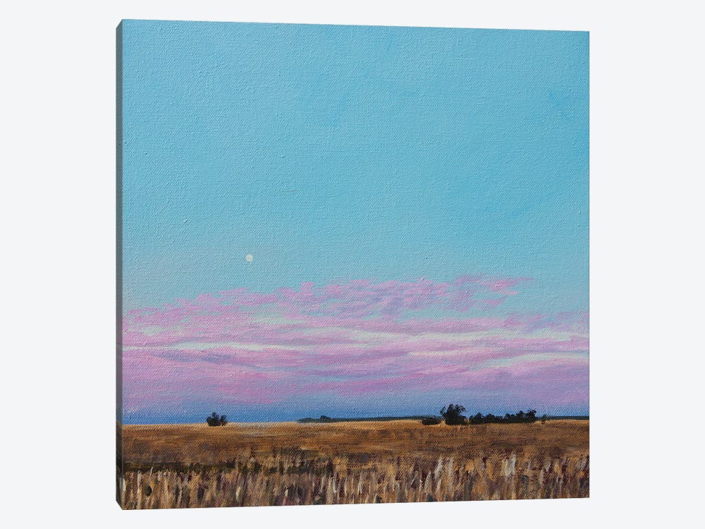 Enid November Moonset by Catherine Freshley 1-piece Canvas Artwork