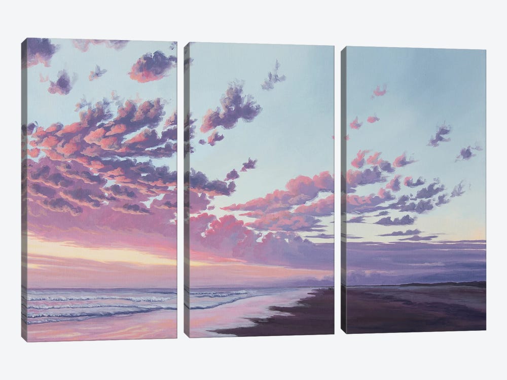 Gearhart Sunset II by Catherine Freshley 3-piece Canvas Wall Art