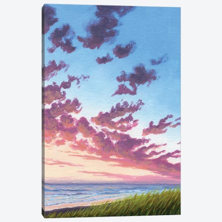 Gearhart Sunset III Canvas Print #CFY16} by Catherine Freshley Canvas Artwork