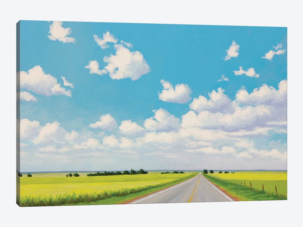 Highway 74 June Drive VIII by Catherine Freshley 1-piece Art Print