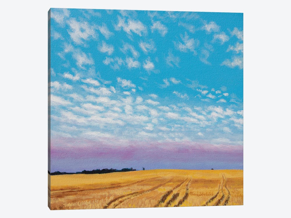 June Wheat Harvest by Catherine Freshley 1-piece Canvas Art