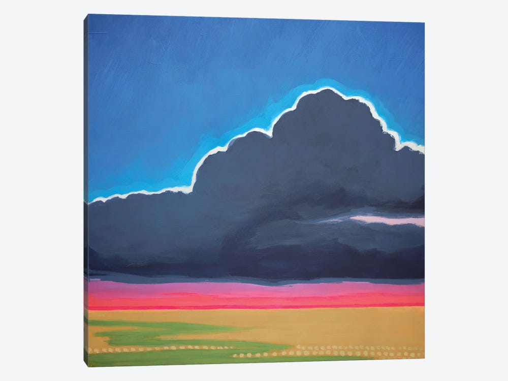 Distant Storm by Catherine Freshley 1-piece Canvas Art Print