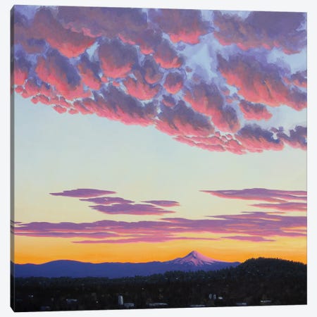 Mt. Hood Sunrise III Canvas Print #CFY23} by Catherine Freshley Canvas Art