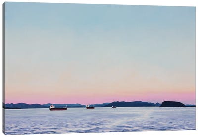 Sunset At Buoy Beer Canvas Art Print - Catherine Freshley