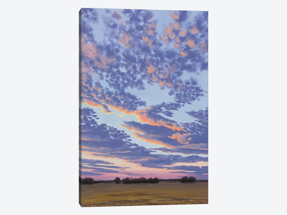 Sunset Down A Dirt Road by Catherine Freshley 1-piece Canvas Artwork