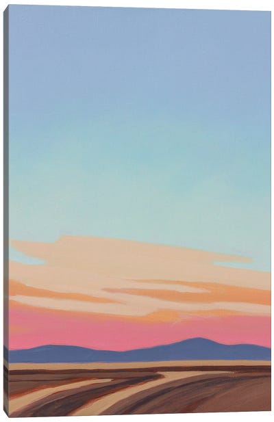 The Colors Of Gramma's Beach Towel Canvas Art Print - Catherine Freshley