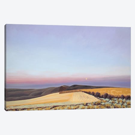 Moon Over Wallowa County Canvas Print #CFY3} by Catherine Freshley Canvas Print