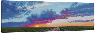 Altus Sunset II Canvas Art Print - Oklahoma Art