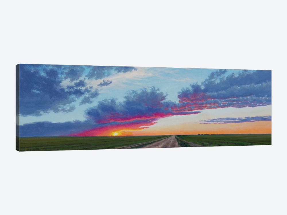 Altus Sunset II by Catherine Freshley 1-piece Canvas Print