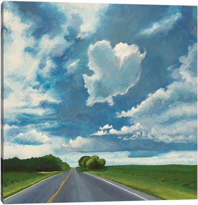 Back Roads Canvas Art Print - Catherine Freshley