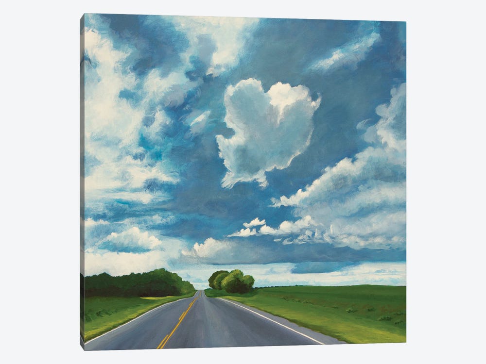 Back Roads by Catherine Freshley 1-piece Canvas Wall Art