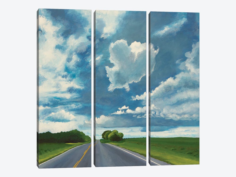 Back Roads by Catherine Freshley 3-piece Canvas Art