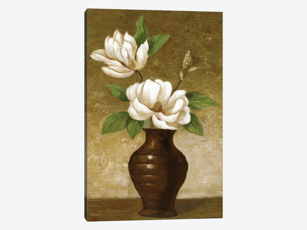 Flowering Magnolia by Charles Gaul 1-piece Canvas Art