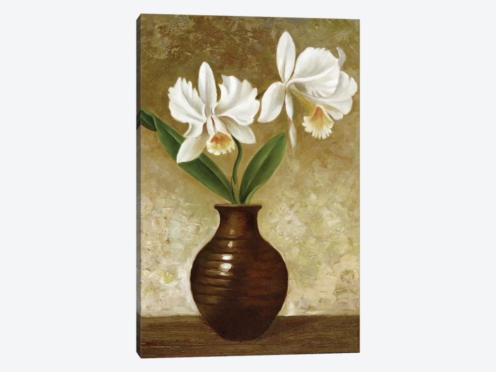 Flowering Orchid by Charles Gaul 1-piece Canvas Print