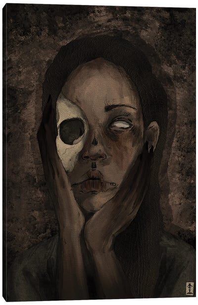 Skulls Canvas Art Print - CrumbsAndGubs