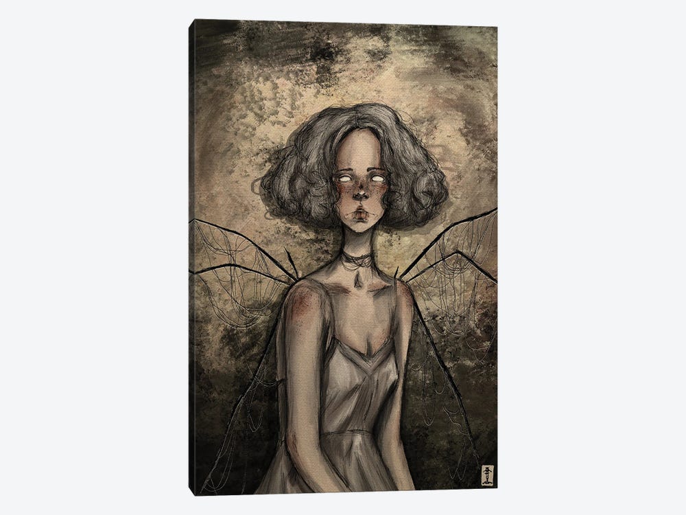 Angel by CrumbsAndGubs 1-piece Canvas Art