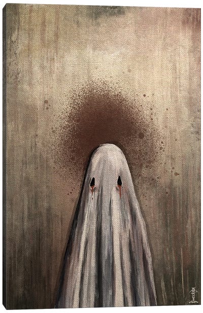 Splat Canvas Art Print - Ghost Art