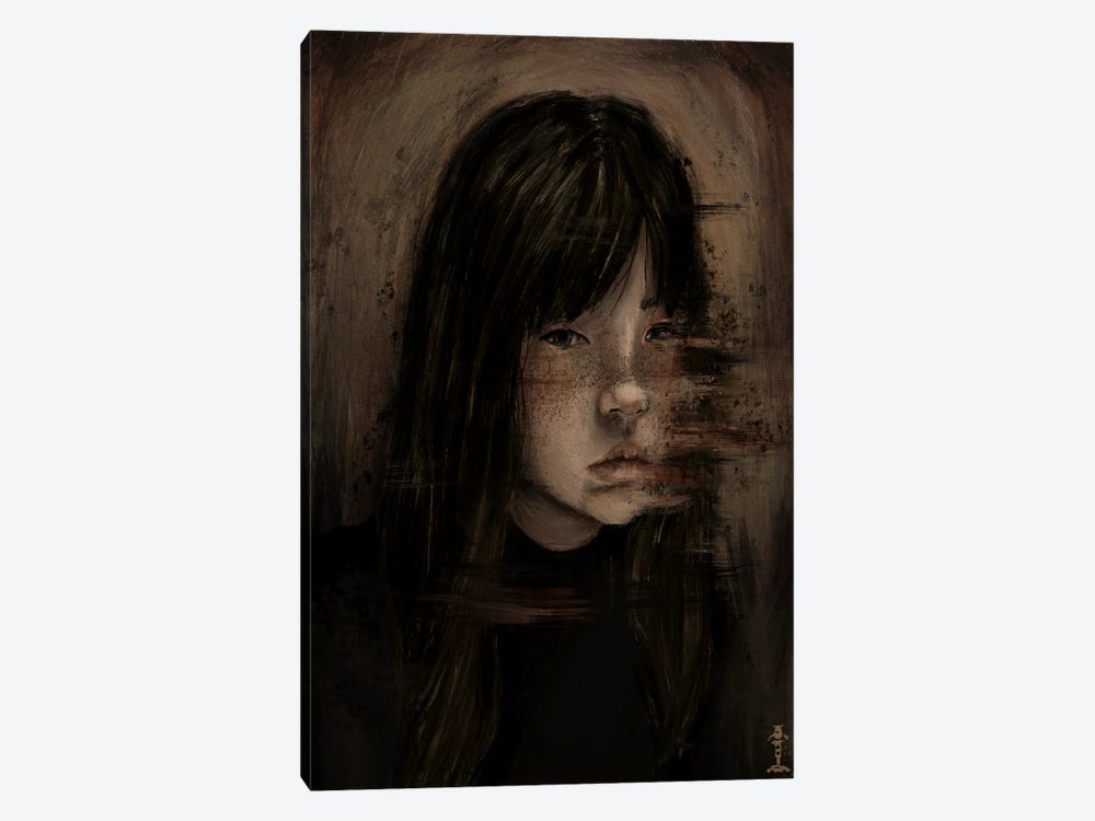 Faded by CrumbsAndGubs 1-piece Canvas Art Print