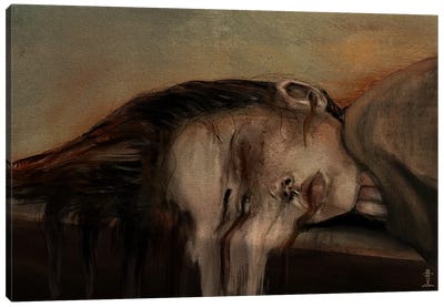 Heat Wave Canvas Art Print - Horror Art