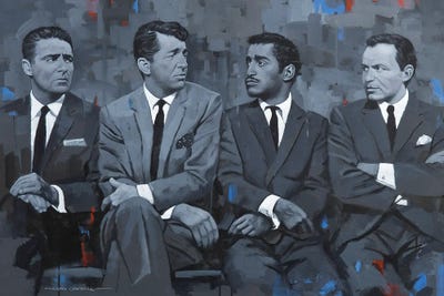 The Rat Pack Canvas Wall Art by Craig Campbell iCanvas
